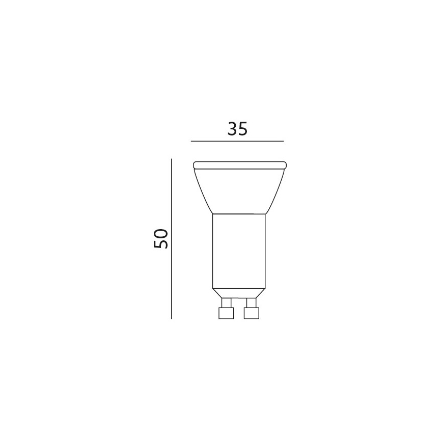 LED žarnica GU10-MR11/4W/230V 6000K