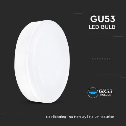 LED žarnica GX53/6,4W/230V 4000K