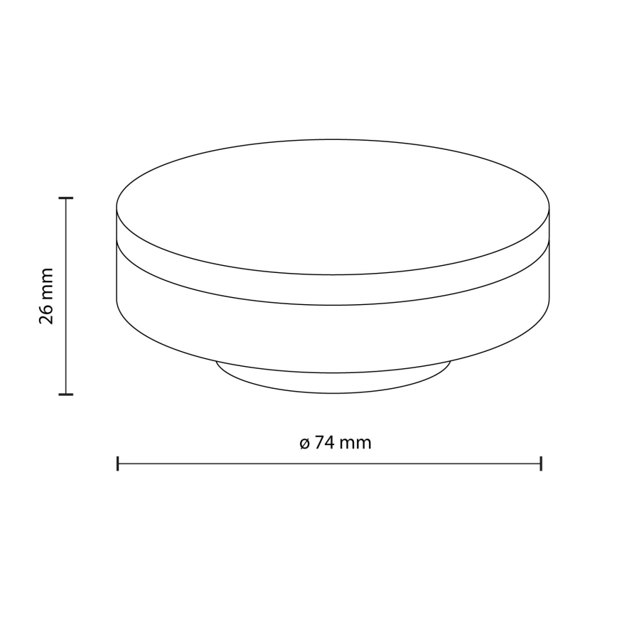 LED žarnica GX53/8W/230V 4000K
