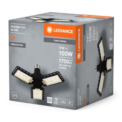 LED Žarnica HIGHBAY E27/17W/230V 4000K - Ledvance