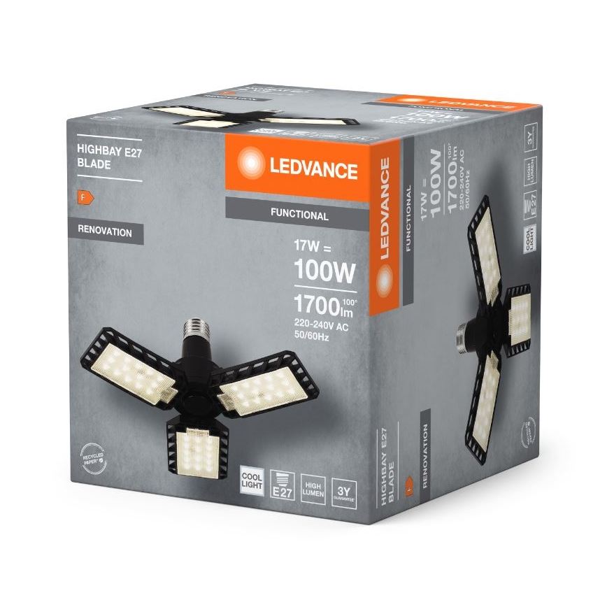 LED Žarnica HIGHBAY E27/17W/230V 4000K - Ledvance