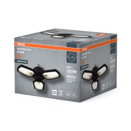 LED žarnica HIGHBAY E27/60W/230V 4000K - Osram