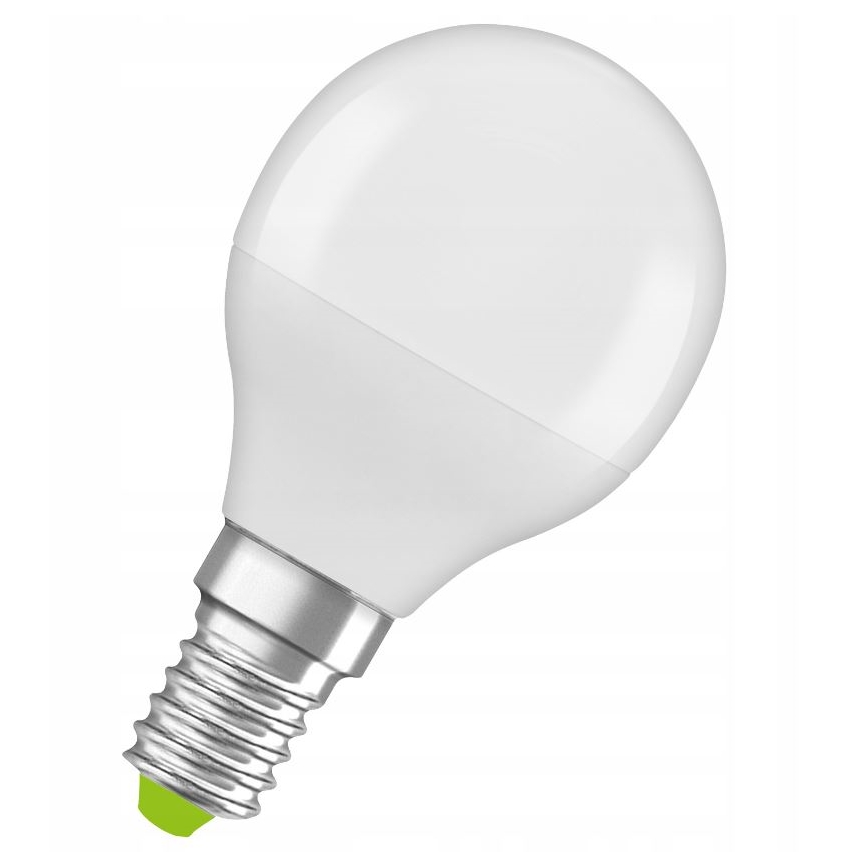 LED Žarnica iz reciklirane plastike P45 E14/4,9W/230V 2700K - Ledvance