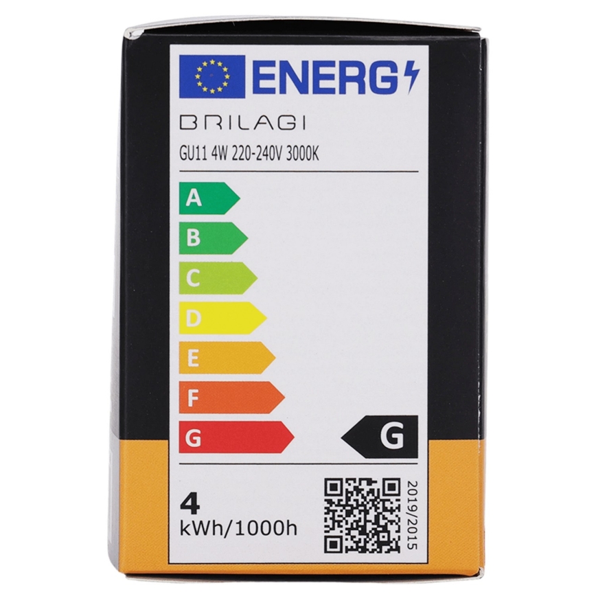 LED žarnica MR11 GU10/4W/230V 3000K - Brilagi