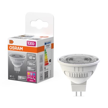 LED žarnica MR16 GU5,3/5,6W/12V 2700/4000/6500K 36° - Osram