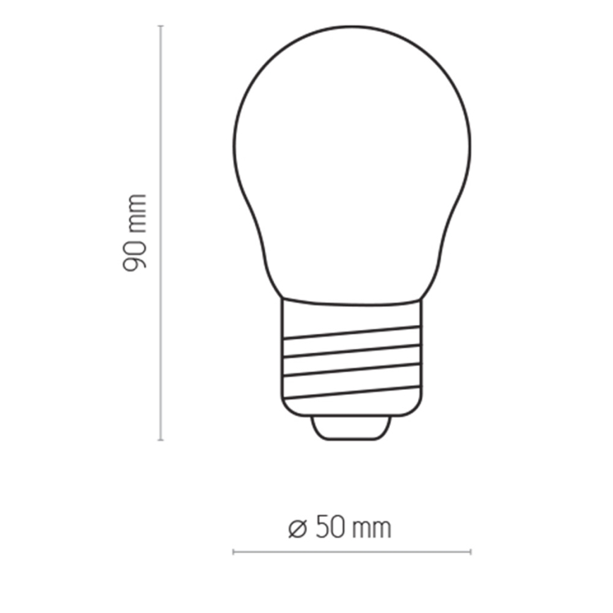 LED žarnica P45 E27/2W/230V 2700K