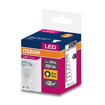 LED Žarnica PAR16 GU10/5W/230V 2700K - Osram