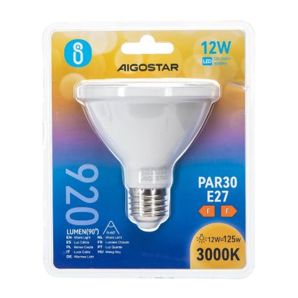 LED Žarnica PAR30 E27/12W/230V 3000K - Aigostar