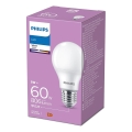 LED Žarnica Philips A60 E27/8W/230V 3000K