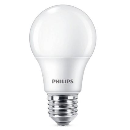 LED Žarnica Philips A60 E27/8W/230V 4000K