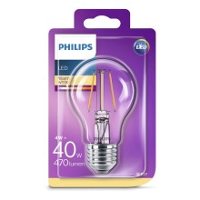 LED Žarnica Philips E27/4W/230V 2700K