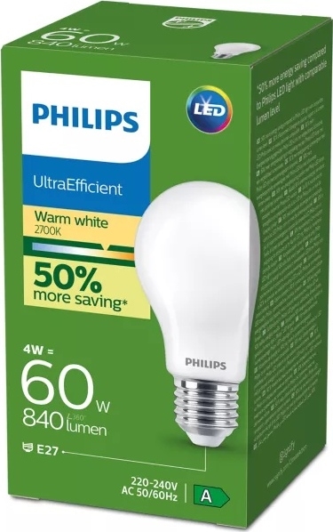LED žarnica Philips E27/4W/230V 2700K
