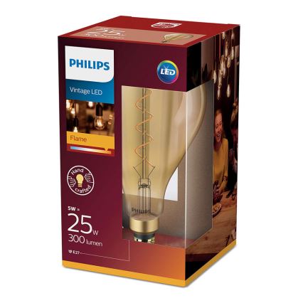 LED Žarnica Philips E27/5W/230V 2000K - VINTAGE