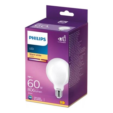 LED Žarnica Philips G93 E27/7W/230V 2700K