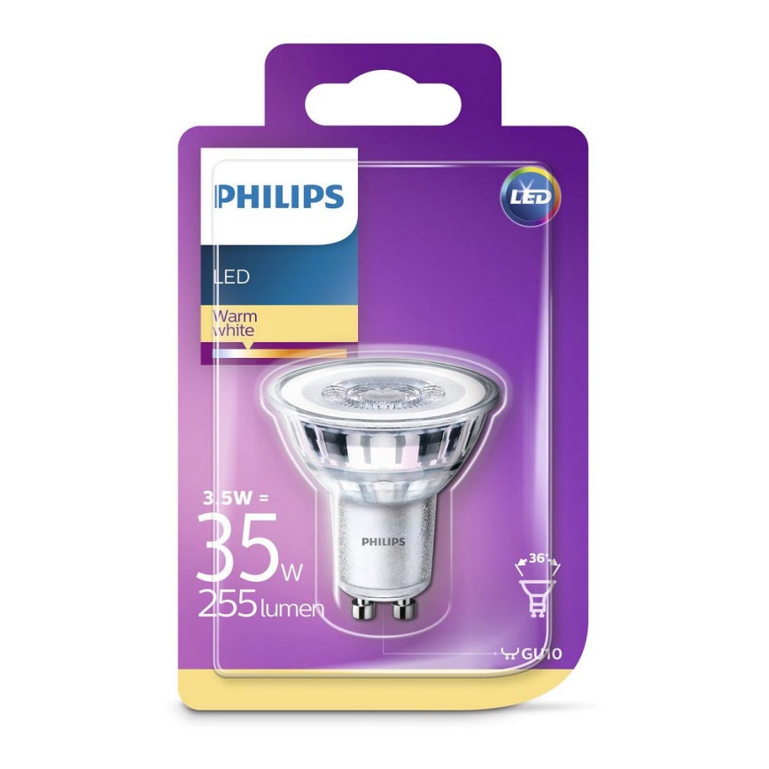 LED Žarnica Philips GU10/3,5W/230V 2700K