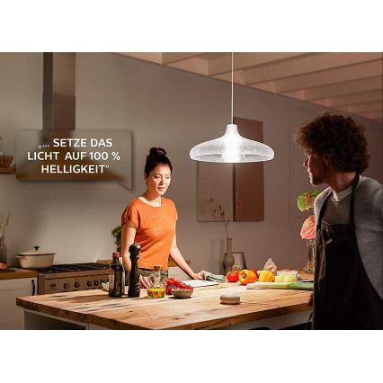 LED Žarnica Philips Hue WHITE E67 E27/15,5W/230V 2700K