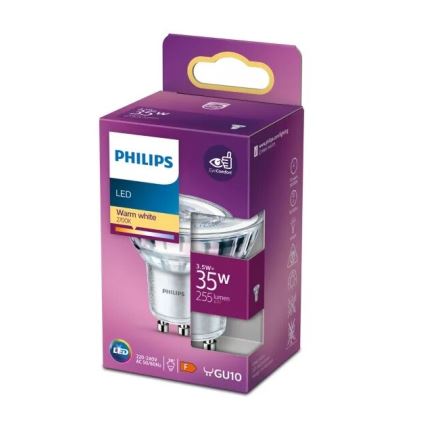 LED Žarnica Philips PAR16 GU10/3,5W/230V 2700K