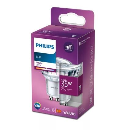LED Žarnica Philips PAR16 GU10/3,5W/230V 3000K