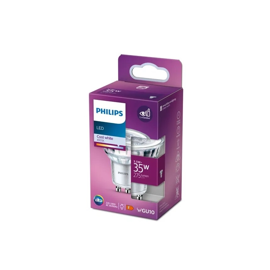 LED Žarnica Philips PAR16 GU10/3,5W/230V 4000K