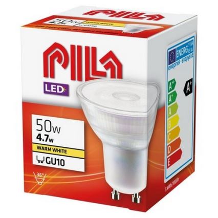 LED Žarnica Philips Pila PAR16 GU10/4,7W/230V 2700K