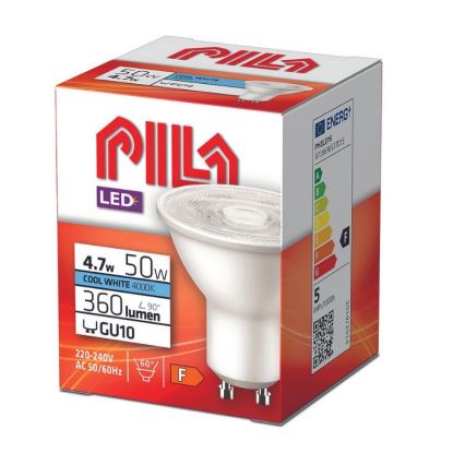 LED Žarnica Philips Pila PAR16 GU10/4,7W/230V 4000K