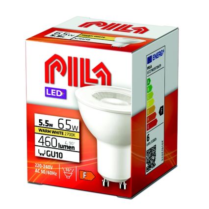 LED Žarnica Philips Pila PAR16 GU10/5,5W/230V 2700K