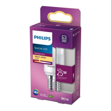 LED Žarnica Philips T25L E14/3,2W/230V 2700K