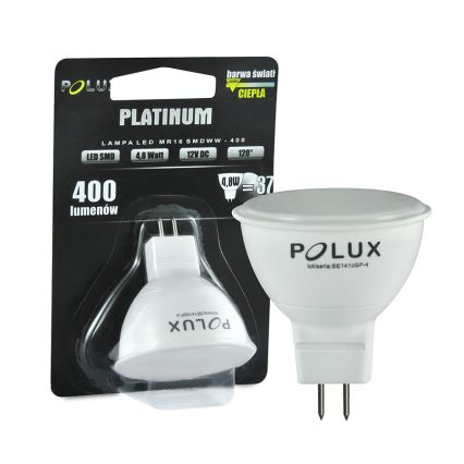 LED Žarnica PLATINUM GU5,3/MR16/4,9W/12V 3000K