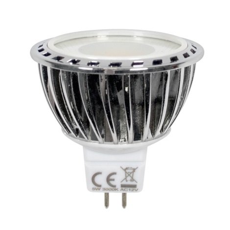 LED Žarnica PREMIUM GU5,3/MR16/5W/12V 3000 K