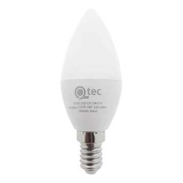 LED Žarnica Qtec C35 E14/5W/230V 2700K