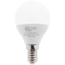 LED Žarnica Qtec P45 E14/5W/230V 4200K