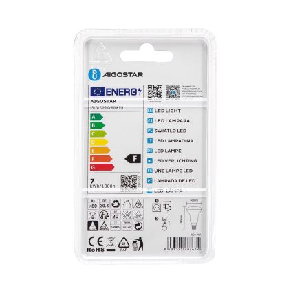 LED Žarnica R50 E14/7W/230V 6500K - Aigostar