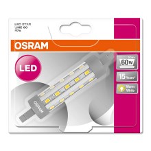 LED Žarnica R7s/6,5W/230V 2700K dolžina 118 mm - Osram