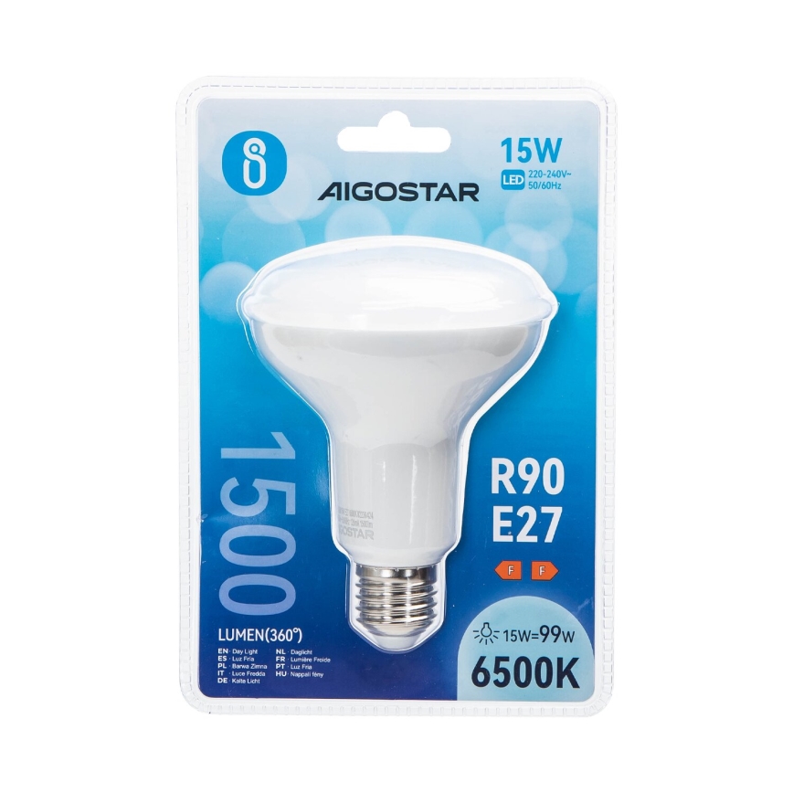 LED Žarnica R90 E27/15W/230V 6500K - Aigostar