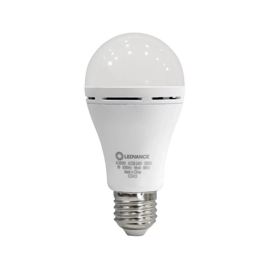 LED Žarnica RECHARGEABLE A60 E27/8W/230V 6500K - Ledvance