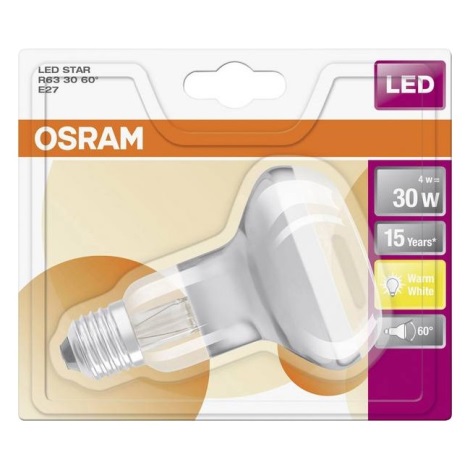 LED Žarnica RETROFIT E27/4W/230V 2700K - Osram