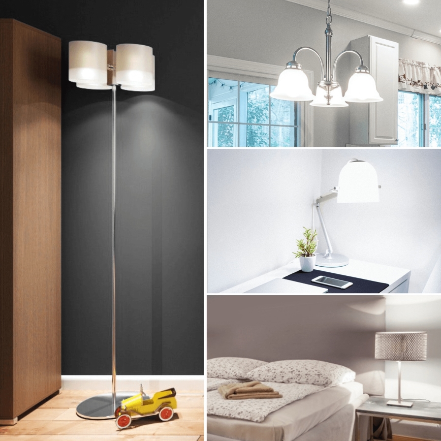 LED žarnica s senzorjem mraka A60 E27/12W/230V 6500K - Aigostar