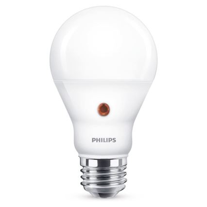 LED Žarnica s senzorjem mraka Philips A60 E27/6,5W/230V 4000K