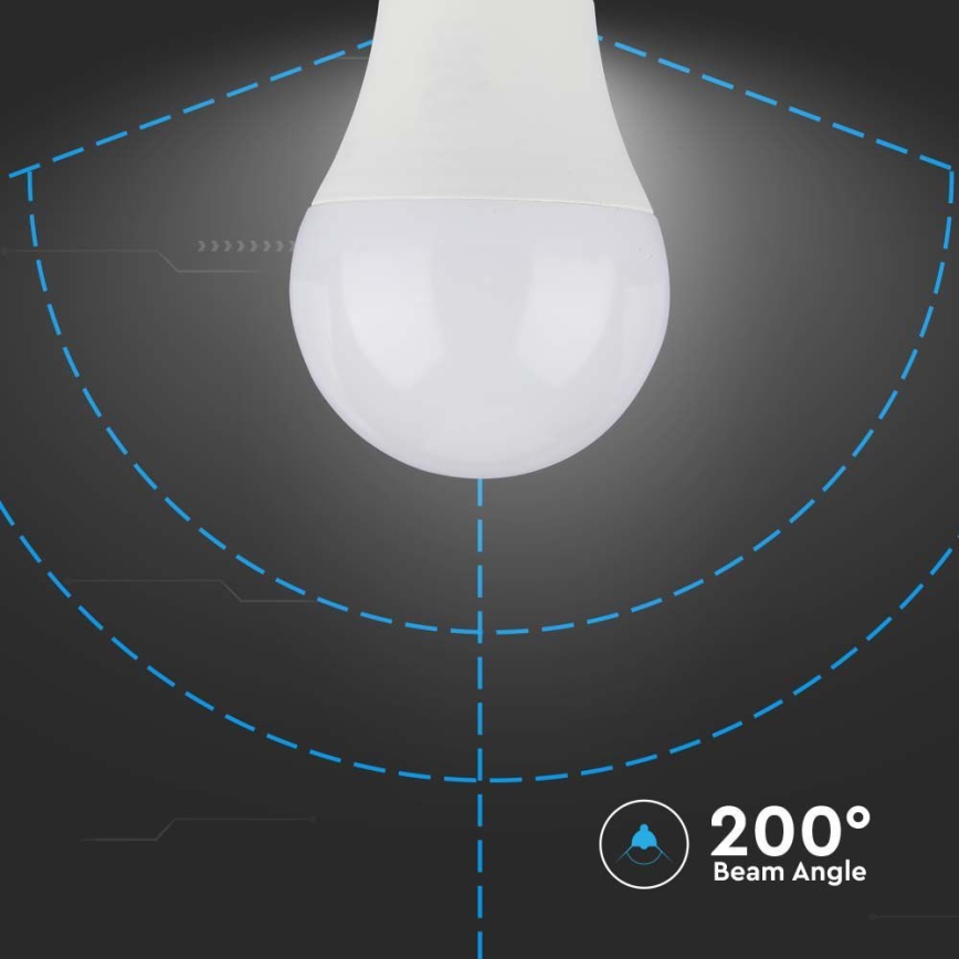 LED Žarnica SAMSUNG CHIP A60 E27/8,5W/230V 3000K