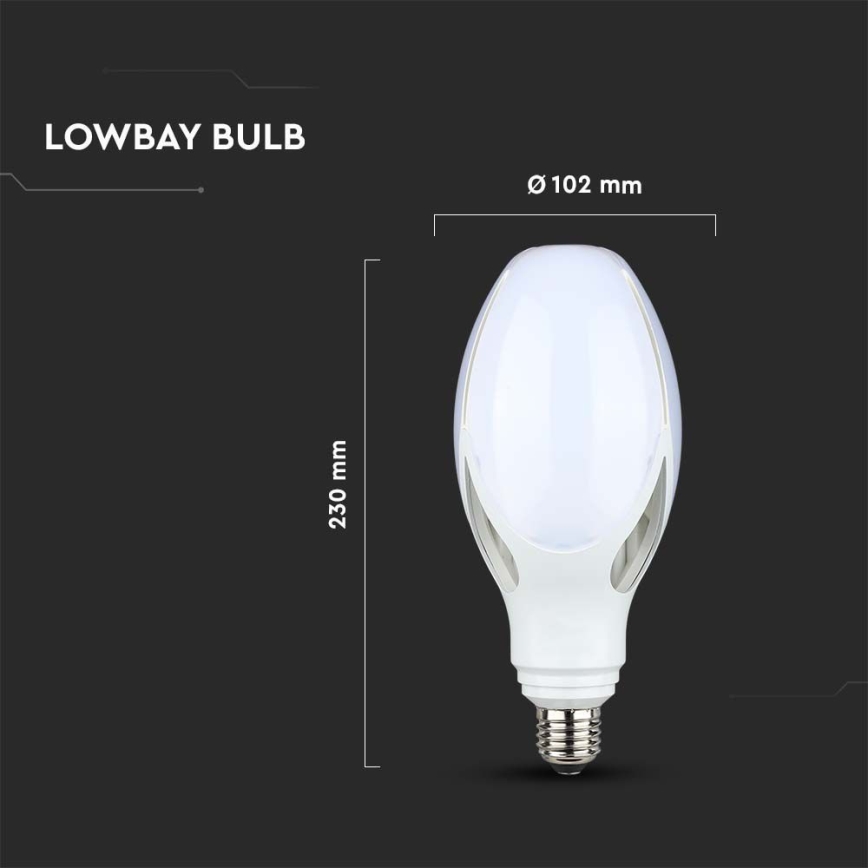 LED Žarnica SAMSUNG CHIP E27/36W/230V 6500K