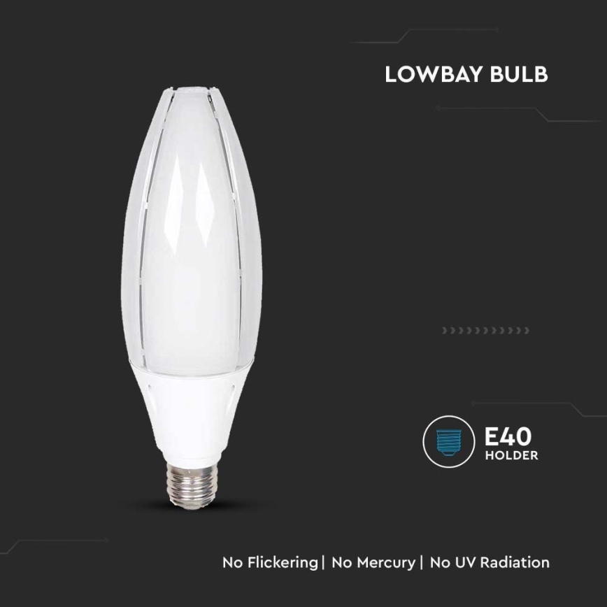 LED Žarnica SAMSUNG CHIP E40/60W/230V 4000K