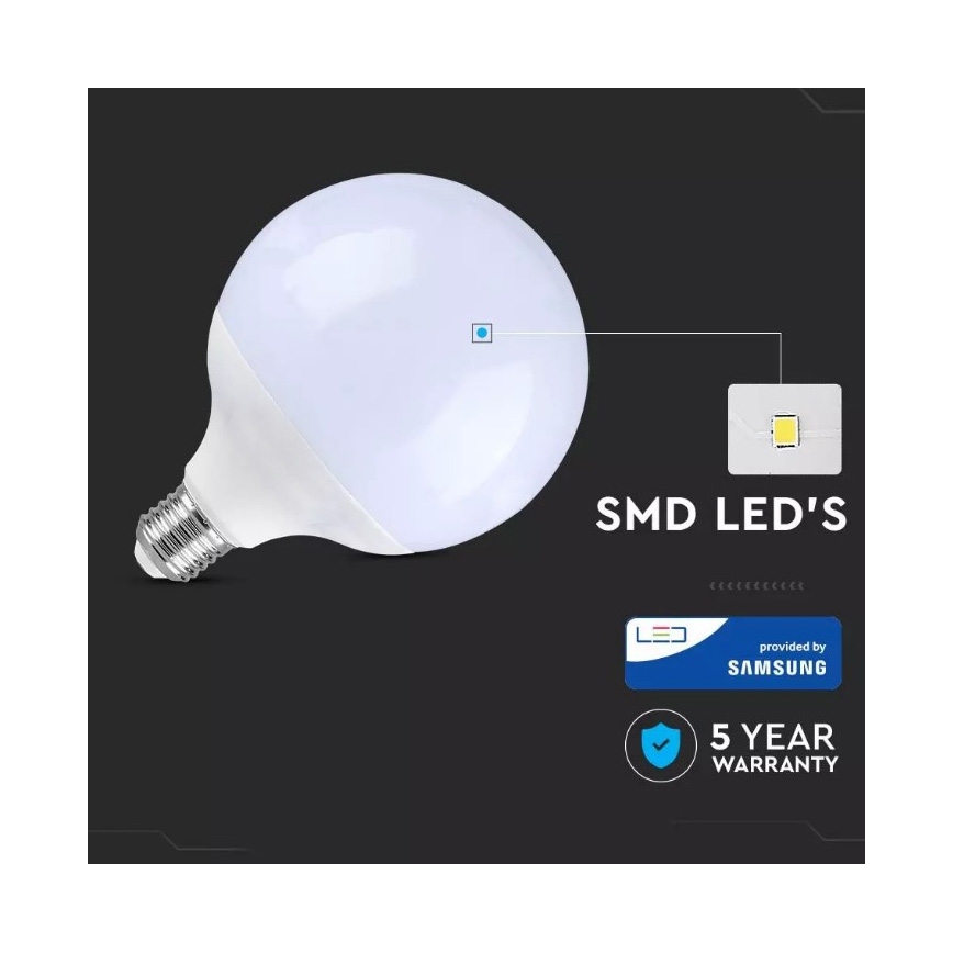 LED Žarnica SAMSUNG CHIP G120 E27/18W/230V 6400K