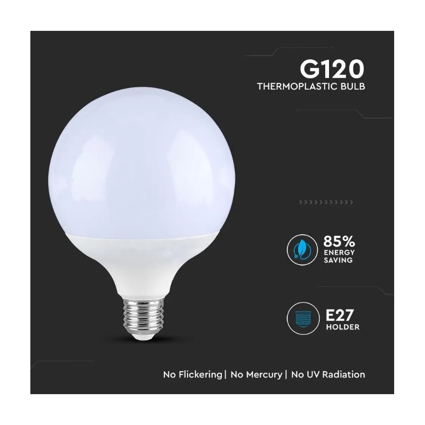 LED Žarnica SAMSUNG CHIP G120 E27/18W/230V 6400K