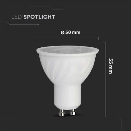 LED Žarnica SAMSUNG CHIP GU10/6W/230V 3000K