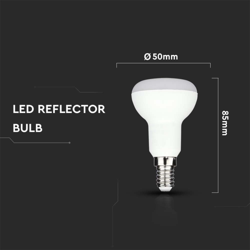 LED Žarnica SAMSUNG CHIP R50 E14/4,8W/230V 6500K