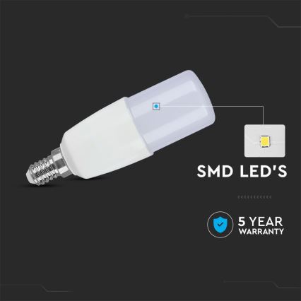 LED Žarnica SAMSUNG CHIP T37 E14/7,5W/230V 6400K