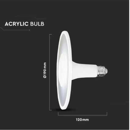 LED Žarnica SAMSUNG CHIP UFO E27/11W/230V 120° 3000K