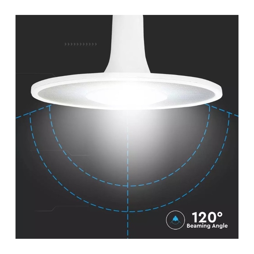 LED Žarnica SAMSUNG CHIP UFO E27/11W/230V 120° 6400K