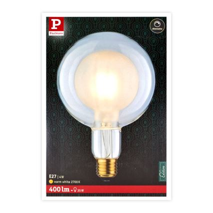 LED Žarnica SHAPE G125 E27/4W/230V 2700K - Paulmann 28764