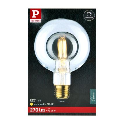 LED Žarnica SHAPE G95 E27/4W/230V 2700K - Paulmann 28766